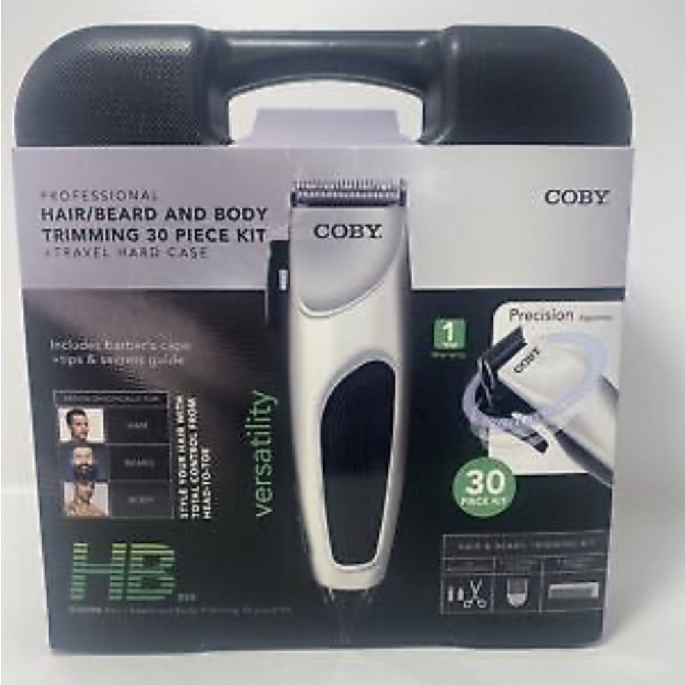 Coby 30pc set clippers